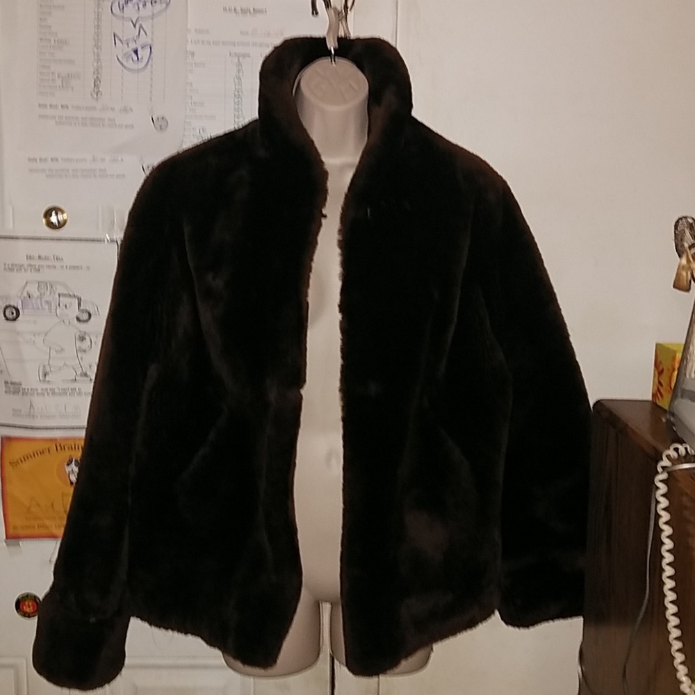 Vintage faux fur coat